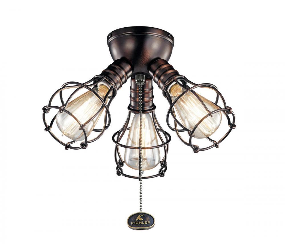 Industrial 3 Light Fixture