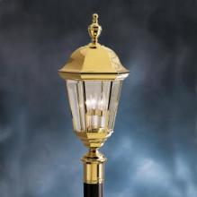 Kichler 9989PB - Grove Mill™ 1 Light Post Light Polished Brass