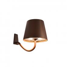Zafferano America LD0288R4 - Poldina Wall Lamp - Rust