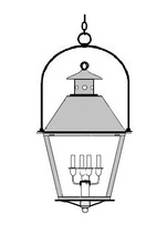 Genie House Lights 91443/BRBCMT - Kojan 914 Series Pendant