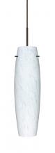 Besa Lighting 1BC-412119-HAL-BR - Besa Tu Tu Pendant Bronze Carrera 1x40W Halogen