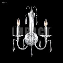 James R Moder 40702S11 - Contemporary 2 Light Wall Sconce