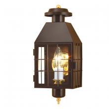 Norwell 1059-BR-CL - American Heritage Outdoor Wall Light