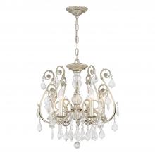 Crystorama 5115-OS-CL-SAQ - Regis 6 Light Spectra Crystal Olde Silver Chandelier