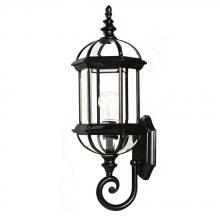 Acclaim Lighting 5272BK - Dover Collection Wall-Mount 1-Light Outdoor Matte Black Light Fixture