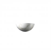 Justice Design Group CER-1300-STOC-LED1-1000 - Small Quarter Sphere