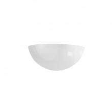 Justice Design Group CER-1300-WTWT-LED1-1000 - Small LED Quarter Sphere