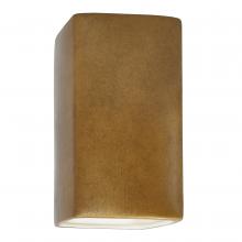 Justice Design Group CER-0955W-ANTG - Large Rectangle - Open Top & Bottom (Outdoor)