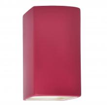 Justice Design Group CER-0955W-CRSE-LED1-1000 - Large LED Rectangle - Open Top & Bottom (Outdoor)