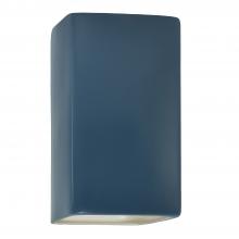 Justice Design Group CER-0955W-MDMT-LED1-1000 - Large LED Rectangle - Open Top & Bottom (Outdoor)