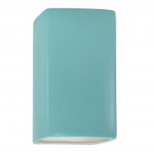 Justice Design Group CER-0955W-RFPL-LED1-1000 - Large LED Rectangle - Open Top & Bottom (Outdoor)
