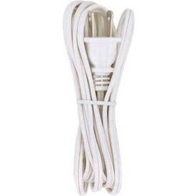 8 Foot 18/2 SPT-2 105C Cord Set; Black Finish; 36" Hank; 200 Carton; Molded Polarized Plug;
