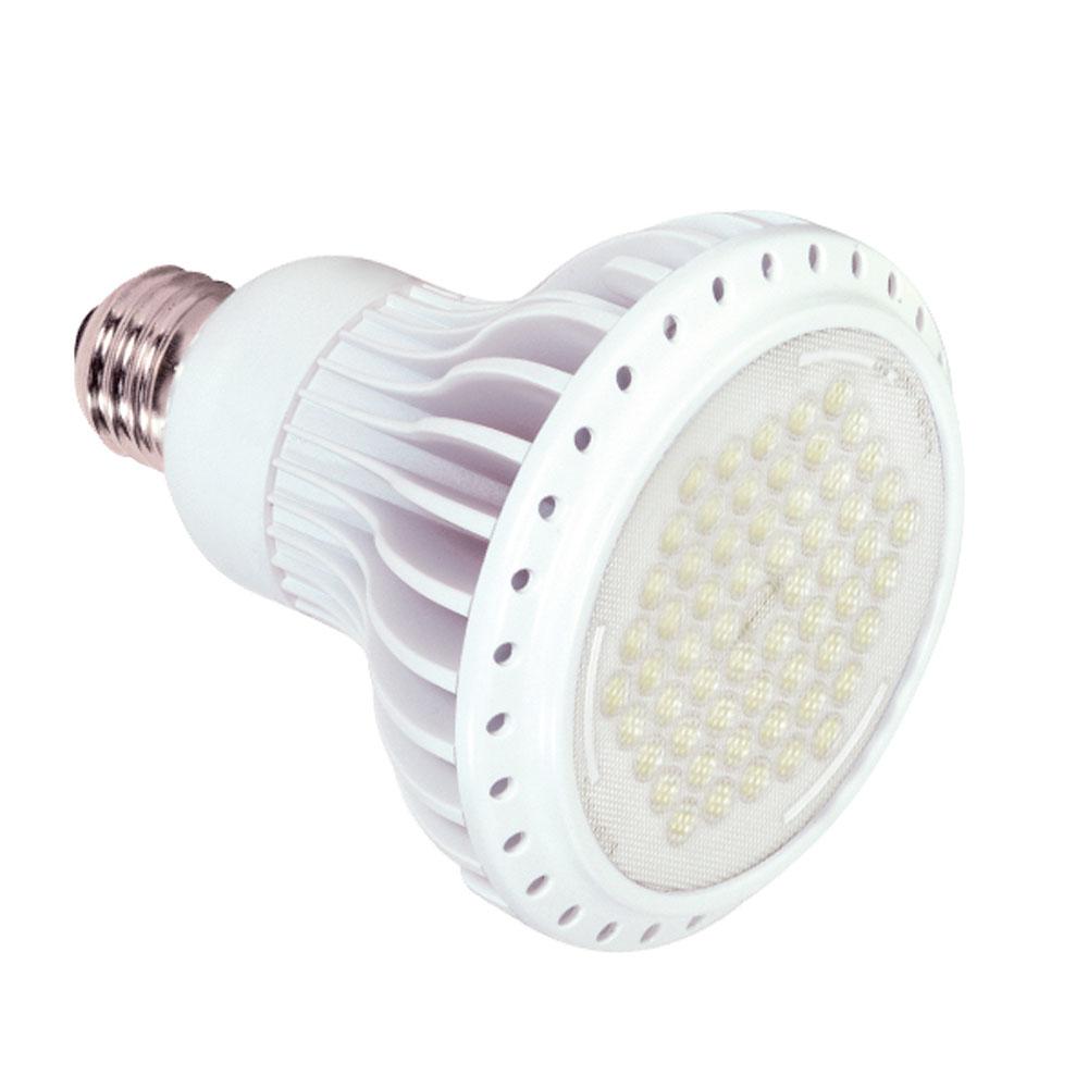 Discontinued - 7 watt; PAR30; 2700K; 40' beam spread; Medium base; 120 volts