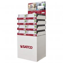 Satco Products Inc. D2100 - Display Unit Containing 48 total pieces; 24-4PK S39596; 24-4PK S39597; DO NOT BREAK