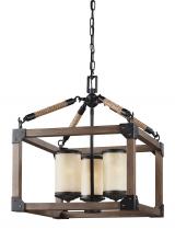 Seagull - Generation 3113303-846 - Dunning Three Light Chandelier