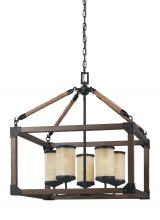 Seagull - Generation 3113305-846 - Dunning Five Light Chandelier