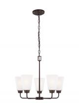 Seagull - Generation 3115205-710 - Kerrville Five Light Chandelier