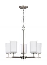 Seagull - Generation 31161-962 - Oslo Five Light Chandelier