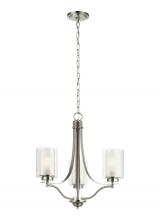 Seagull - Generation 3137303-962 - Elmwood Park Three Light Chandelier