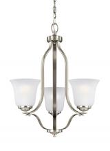 Seagull - Generation 3139003-962 - Emmons Three Light Chandelier