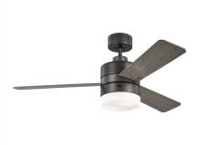 Seagull - Generation 3ERAR44AGPD - Era 44" Dimmable LED Indoor/Outdoor Aged Pewter Ceiling Fan with Light Kit and Wall Control