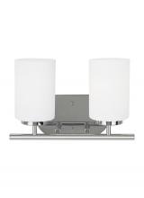 Seagull - Generation 41161EN3-05 - Two Light Wall / Bath