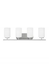 Seagull - Generation 41163EN3-05 - Four Light Wall / Bath