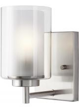 Seagull - Generation 4137301-962 - Elmwood Park One Light Wall / Bath Sconce