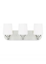 Seagull - Generation 4402803-962 - Windom Three Light Wall / Bath