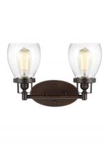 Seagull - Generation 4414502-710 - Belton Two Light Wall / Bath