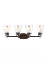 Seagull - Generation 4414504-710 - Belton Four Light Wall/ Bath