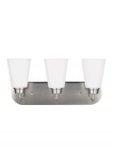 Seagull - Generation 4415203-962 - Kerrville Three Light Wall / Bath