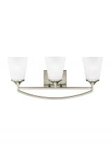 Seagull - Generation 4424503-962 - Hanford Three Light Wall / Bath