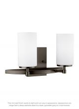 Seagull - Generation 4424602-778 - Alturas Two Light Wall / Bath
