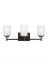 Seagull - Generation 4437303-710 - Elmwood Park Three Light Wall / Bath