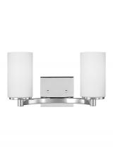 Seagull - Generation 4439102-05 - Hettinger Two Light Wall / Bath