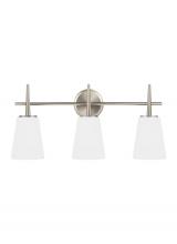 Seagull - Generation 4440403-962 - Driscoll Three Light Wall / Bath