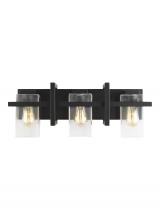 Seagull - Generation 4441503-112 - Mitte Three Light Wall / Bath