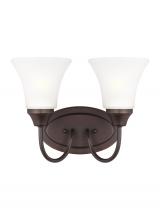 Seagull - Generation 44806-710 - Holman Two Light Wall / Bath