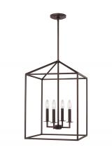 Seagull - Generation 5115004-710 - Perryton Medium Four Light Hall / Foyer