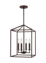 Seagull - Generation 5215004-710 - Perryton Small Four Light Hall / Foyer