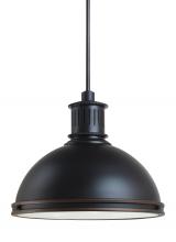 Seagull - Generation 65087-715 - Pratt Street Metal Three Light Pendant