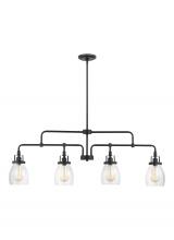 Seagull - Generation 6614504-112 - Belton Four Light Island Pendant