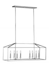Seagull - Generation 6615008-05 - Perryton Eight Light Island Pendant