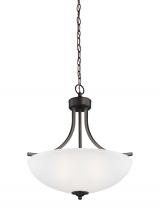 Seagull - Generation 6616503-710 - Geary Medium Three Light Pendant