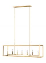 Seagull - Generation 6634507-848 - Moffet Street Long Seven Light Island Pendant