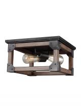 Seagull - Generation 7513302-846 - Dunning Two Light Ceiling Flush Mount