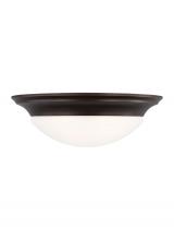 Seagull - Generation 75436-710 - Nash Three Light Ceiling Flush Mount