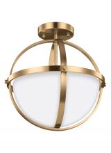 Seagull - Generation 7724602-848 - Alturas Two Light Semi-Flush Convertible Pendant