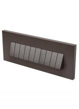 Seagull - Generation 94483S-171 - Tarpa Amber LED Brick Light